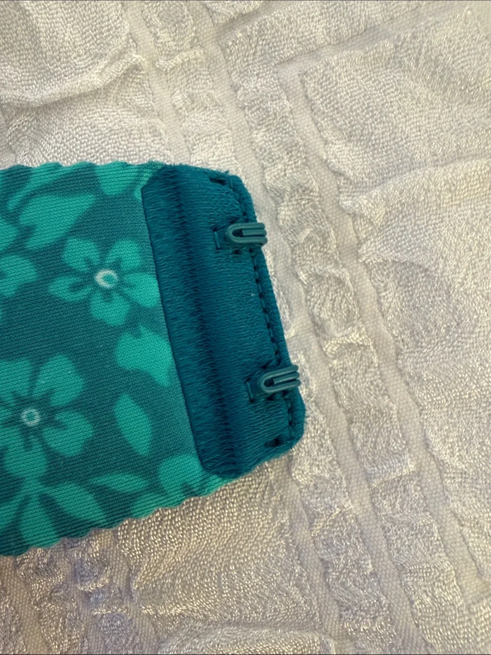 Victoria’s Secret Angels Secret Embrace Teal Floral Padded Push-Up Bra 36C - Picture 5 of 8
